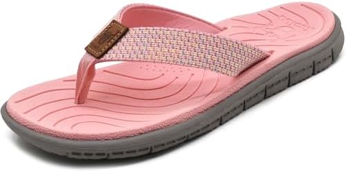 Casual Flip Flops for Women Lightweight Cushion in Pink