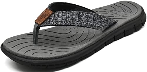 Casual Flip Flops for Women Lightweight Cushion in Grey