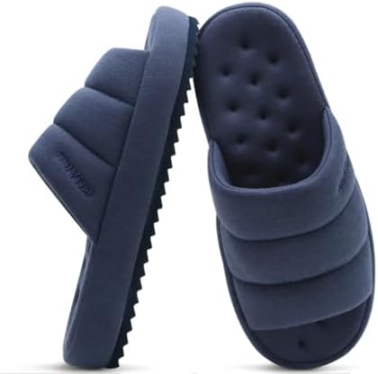Cushion Slippers For Men - Memory Foam Indoor Outdoor