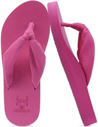 Flip Flops for Women with Arch Support Summer Beach in Rose