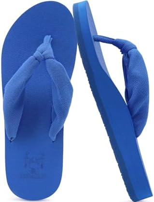 Flip Flops for Women with Arch Support Summer Beach in Royal Blue