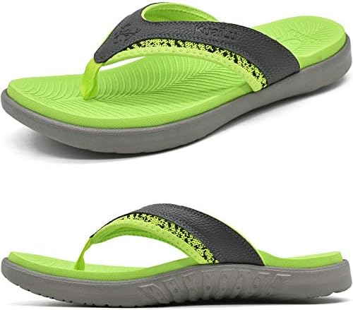 Mens Sport Flip Flops Thong Sandals in Turquoise