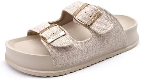 Womens Sandals with Arch Support Comfortable in White