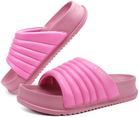 Womens Sandals with Arch Support Comfortable in Hot Pink