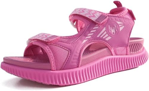 Womens Walking Sandals with Comfortable Arch Support in Rose
