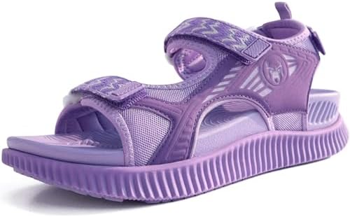 Womens Walking Sandals with Comfortable Arch Support in Purple