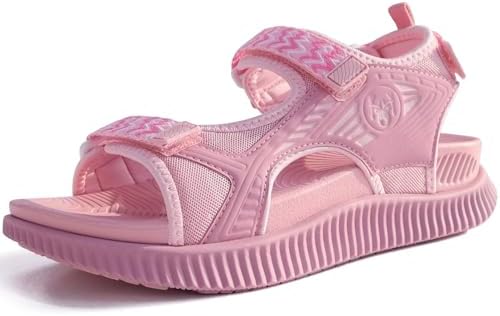 Womens Walking Sandals with Comfortable Arch Support in Pink